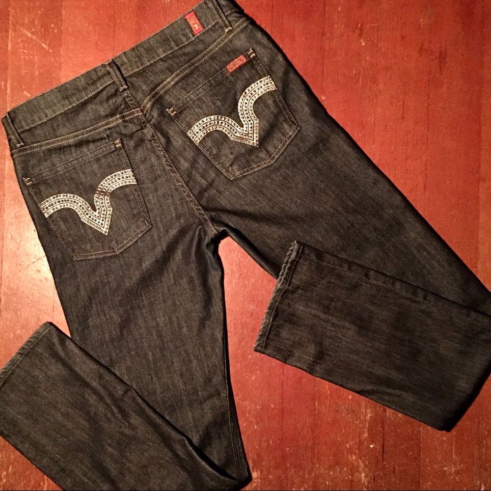 7FAM “Floyd” High-Rise Jeans